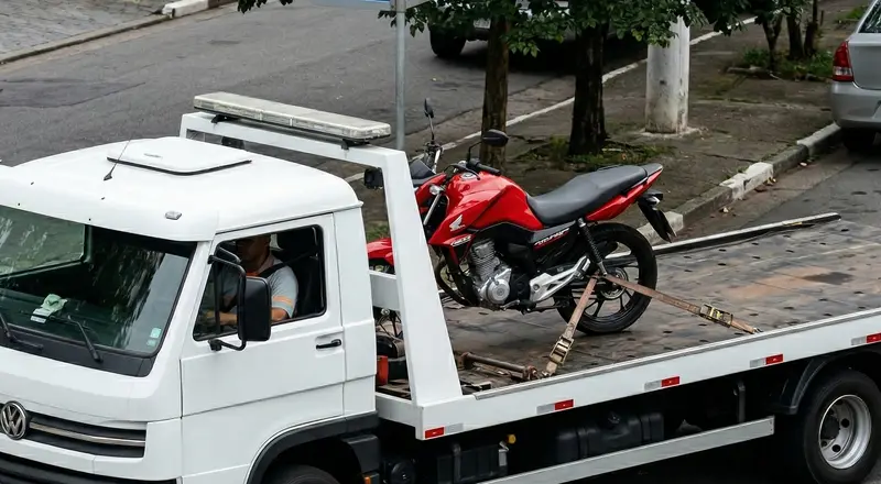 Reboque de moto em Itapevi – guincho especializado para motocicletas